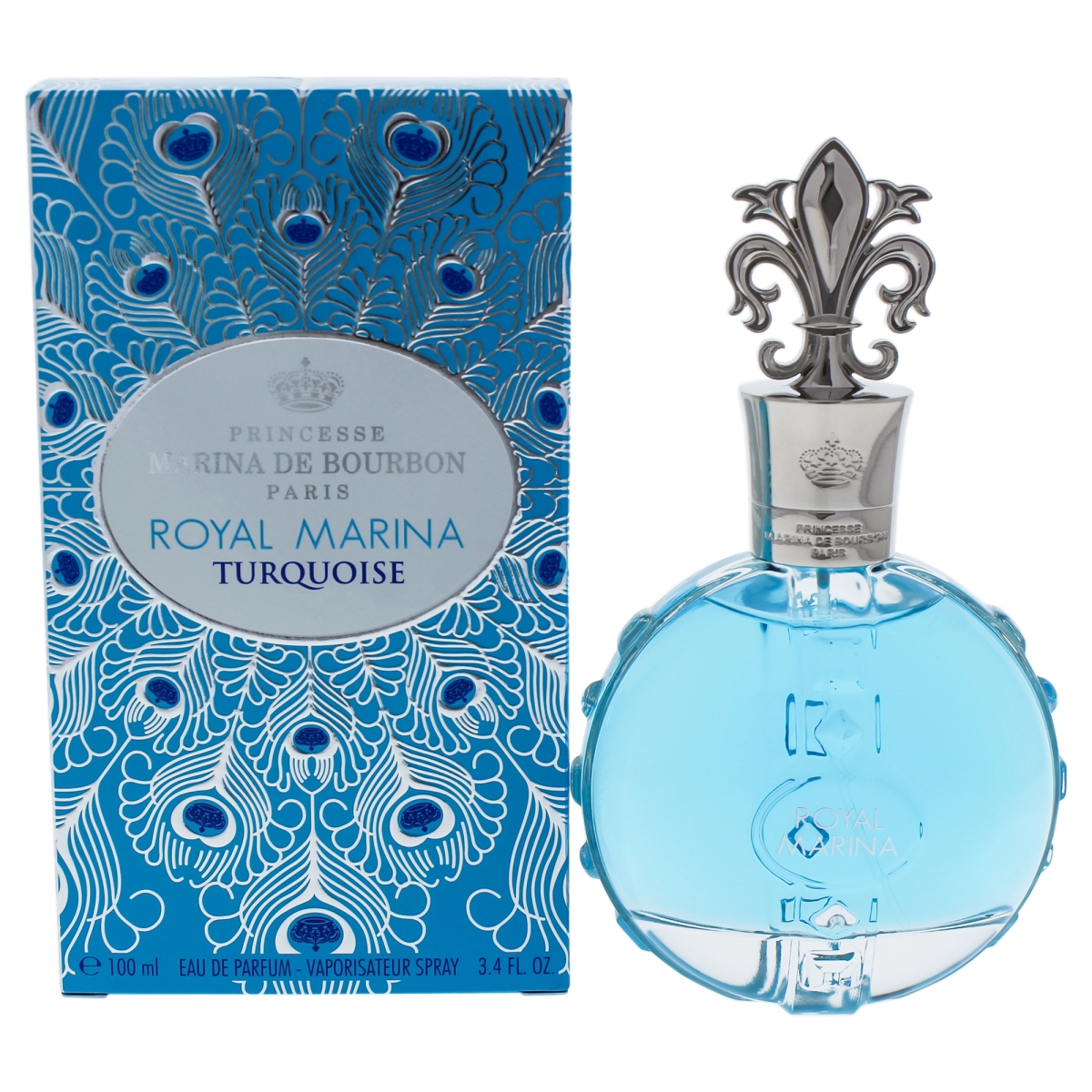 Princesse Marina De Bourbon I0085305 Royal Marina Turquoise Edp Spray For Women - 3.4 Oz