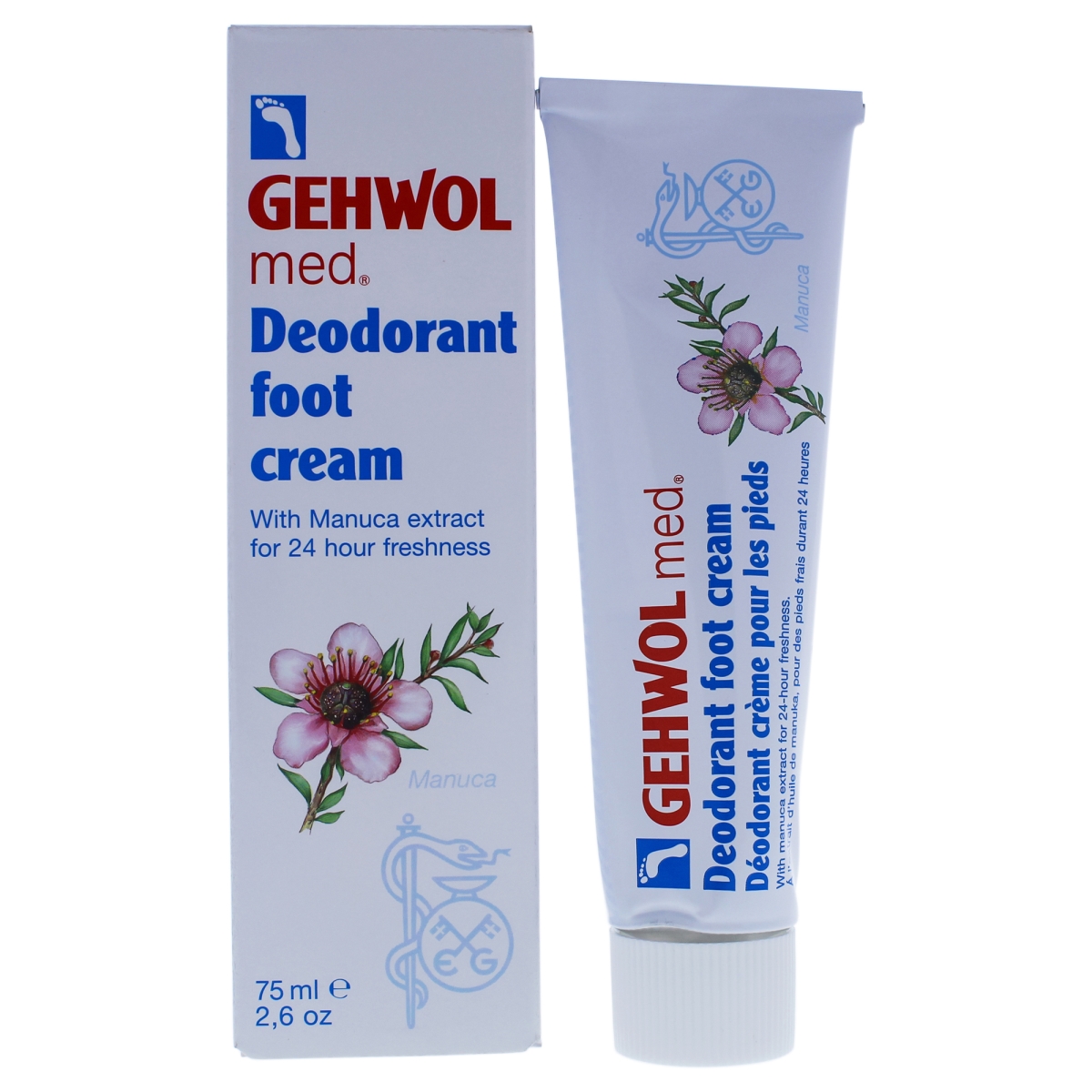 I0091988 Med Deodorant Foot Cream For Unisex - 2.6 Oz