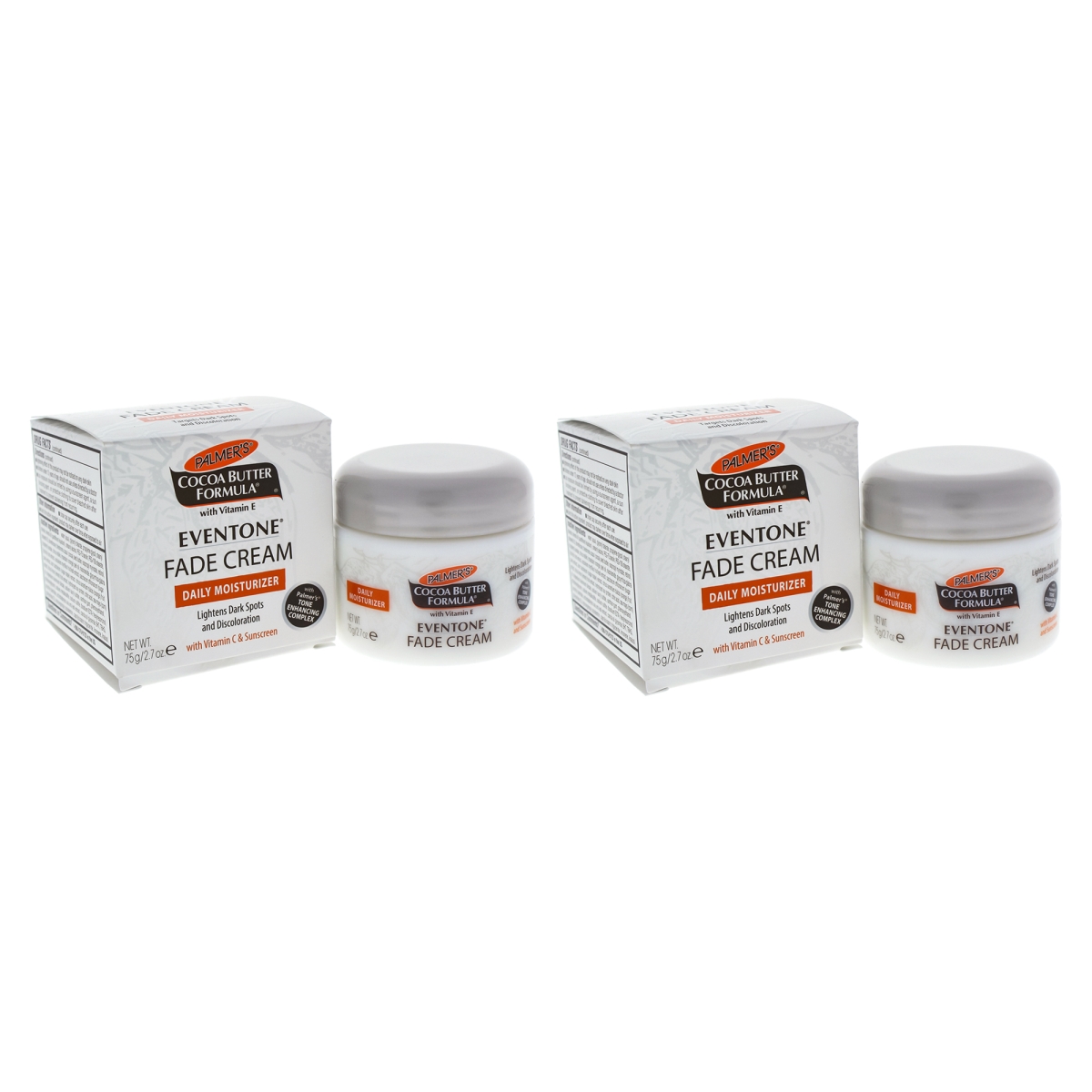 K0000372 Cocoa Butter Eventone Fade Cream For Unisex - 2.7 Oz - Pack Of 2