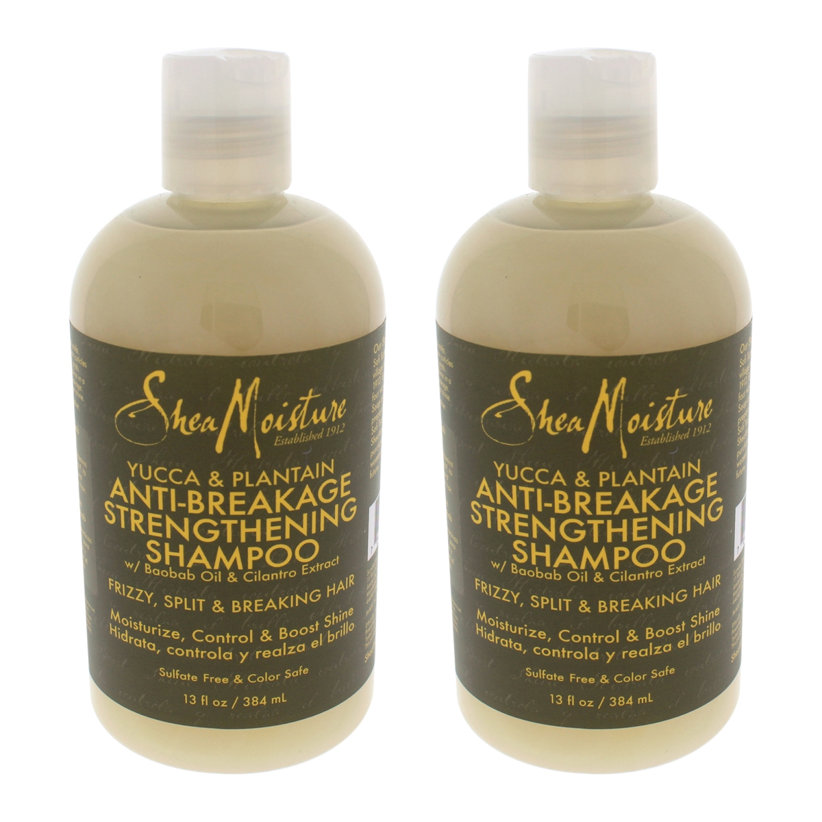K0000376 Yucca & Plantain Anti-breakage Strengthening Shampoo For Unisex - 13 Oz