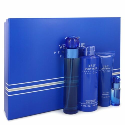 I0087857 360 Very Blue Gift Set For Men - 4 Piece