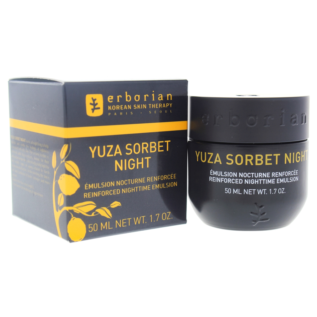 I0087411 Yuza Sorbet Night Reinforced Nighttime Emulsion For Women - 1.7 Oz