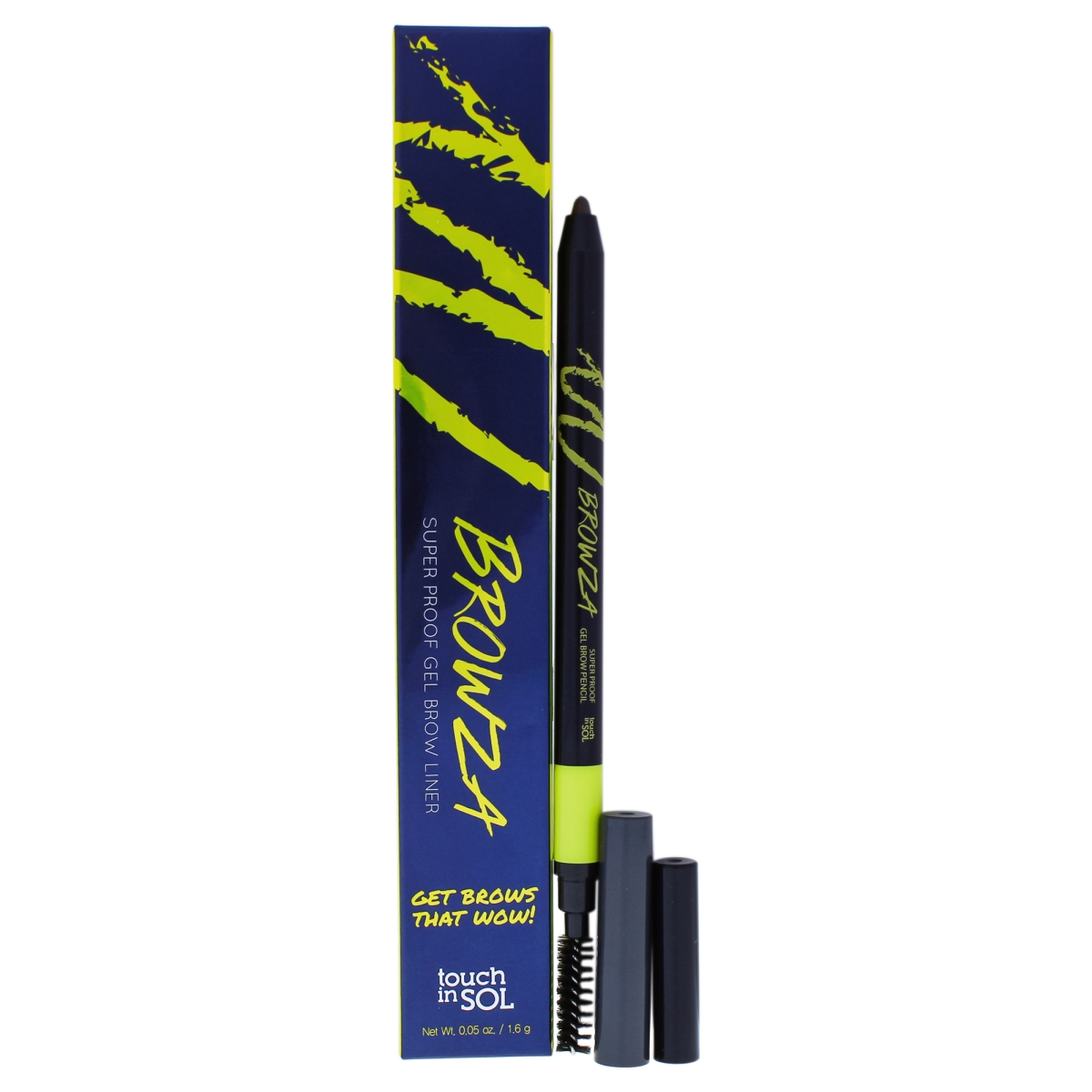 I0092067 Browza Super Proof Gel Eyebrow Pencil For Women - 3 Mink Wink - 0.02 Oz