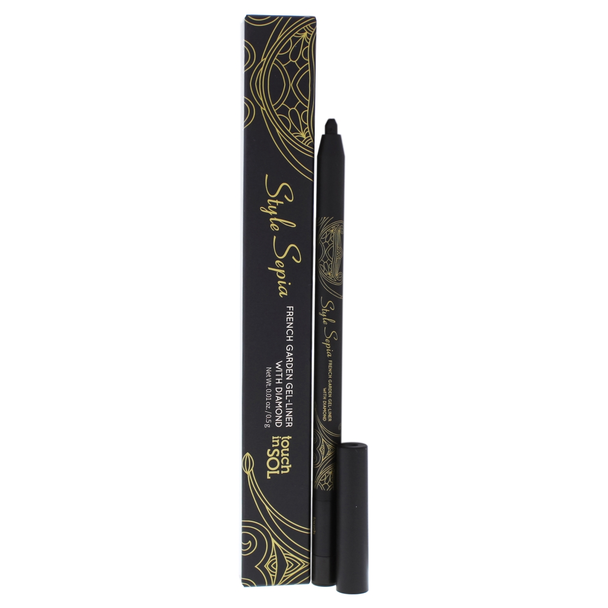 I0092068 Style Sepia French Garden Gel-liner With Diamond For Women - Chocolate - 0.03 Oz