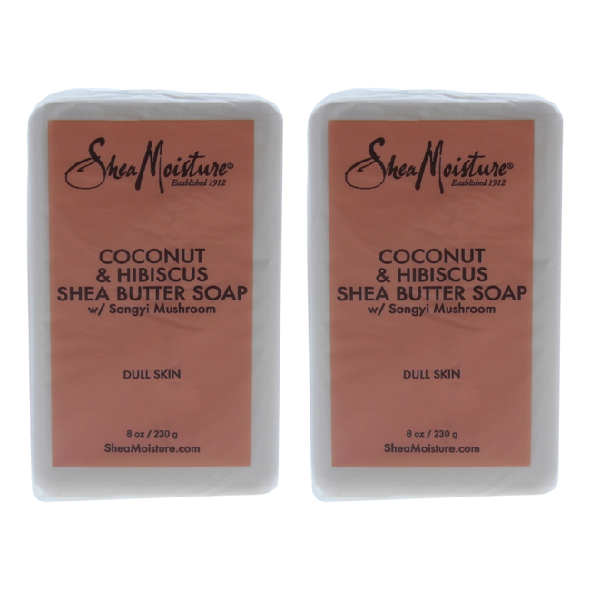 UPC 843711236777 product image for K0000090 8 oz Coconut & Hibiscus Shea Butter Soap for Unisex - Pack of 2 | upcitemdb.com