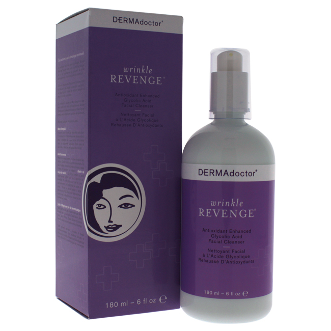 W-sc-4623 6 Oz Wrinkle Revenge Antioxidant Enhanced Glycolic Acid Facial Cleanser For Women