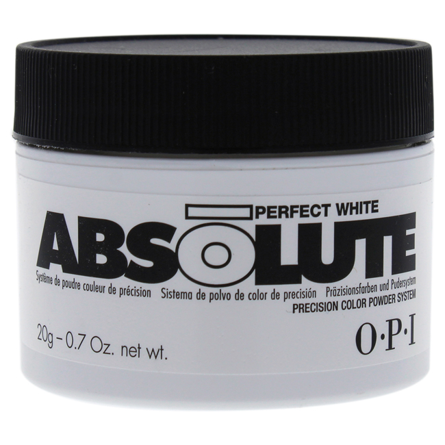 I0094054 Absolute Nail Powder For Women, Perfect White - 0.7 Oz