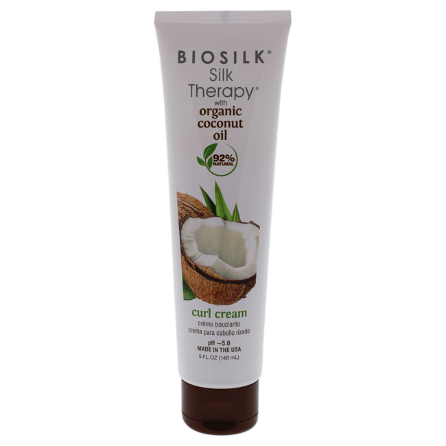 K I0094396 Silk Therapy With Organic Coconut Oil Curl Cream For Unisex - 5 Oz