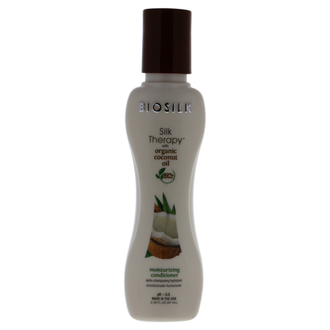 K I0094389 Silk Therapy With Coconut Oil Moisturizing Conditioner For Unisex - 2.26 Oz