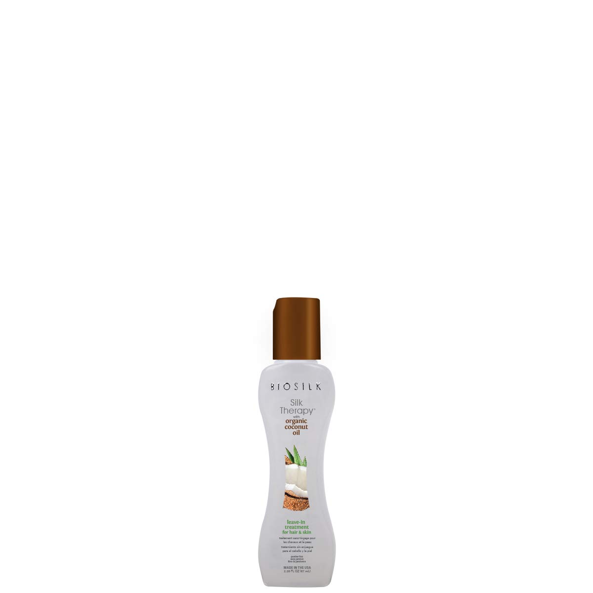 K I0094756 Silk Therapy With Organic Coconut Oil Moisturizing Shampoo For Unisex - 12 Oz