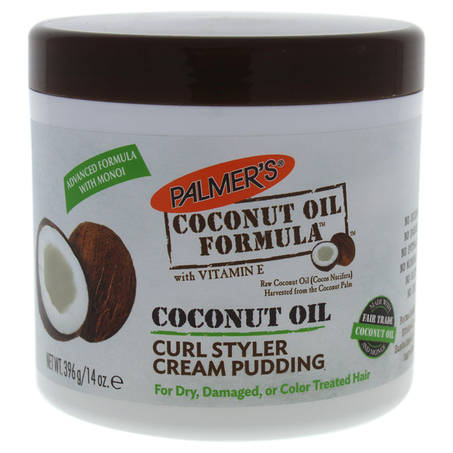I0088410 Coconut Oil Curl Styler Cream Pudding For Unisex - 14 Oz
