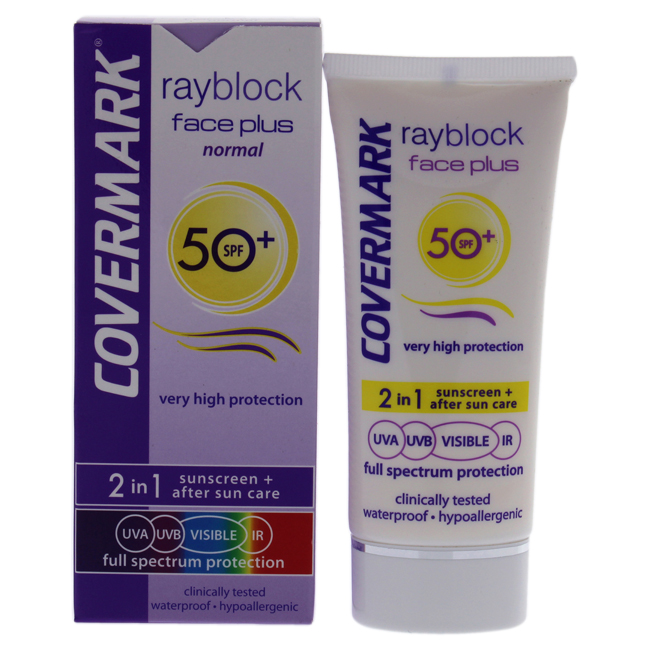W-sc-3939 Rayblock Face Plus 2-in-1 Sunscreen & After Sun Care Waterproof Cream For Women - Spf50 Normal Skin