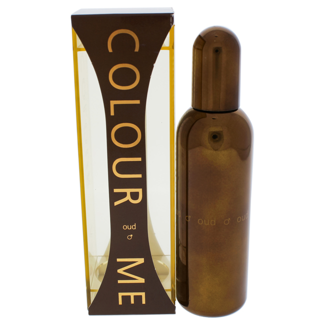 Milton I0092243 Colour Me Oud Eau De Toilette Spray For Men - 3 Oz