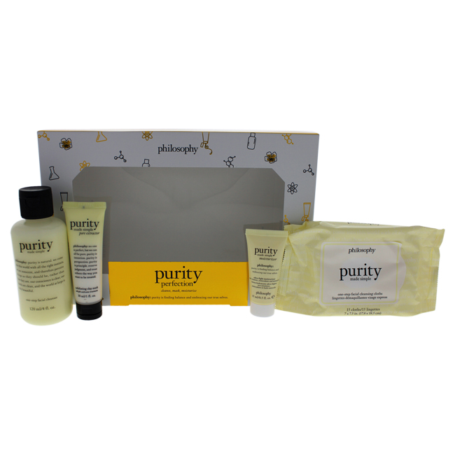I0094538 Purity Perfection Cleansing Cloths Kit For Unisex - 4 Piece