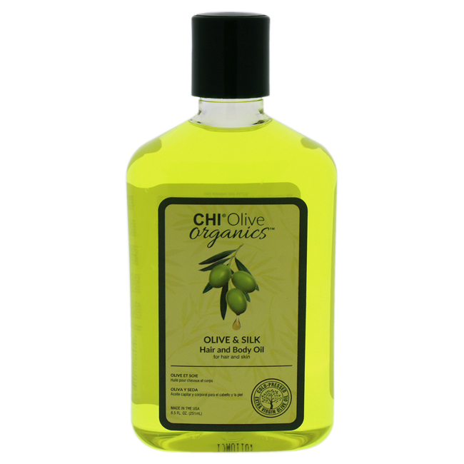I0094361 Olive Organics Hair & Body Oil For Unisex - 8.5 Oz