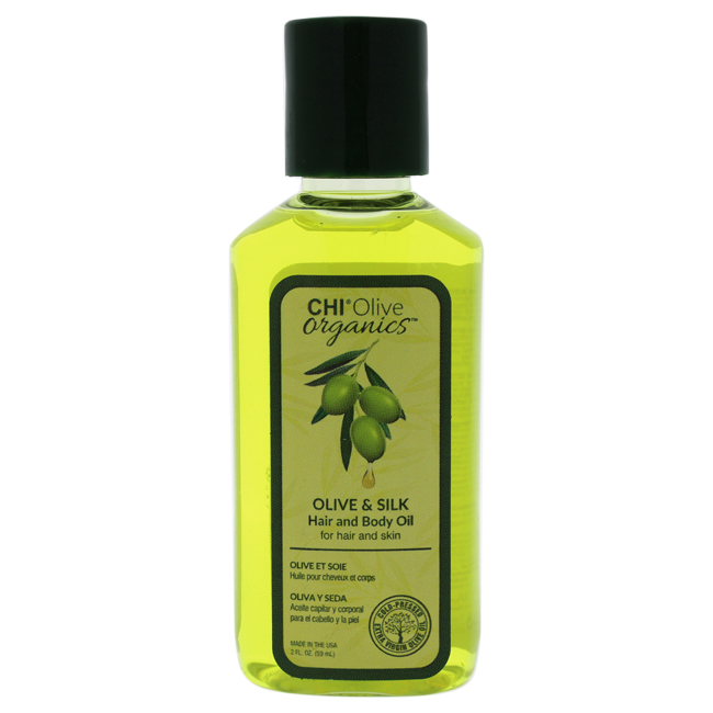 I0094360 Olive Organics Hair & Body Oil For Unisex - 2 Oz