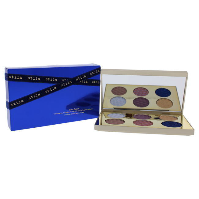 I0095059 0.28 Oz Blue Realm Velvet Palette Eye Shadow For Women
