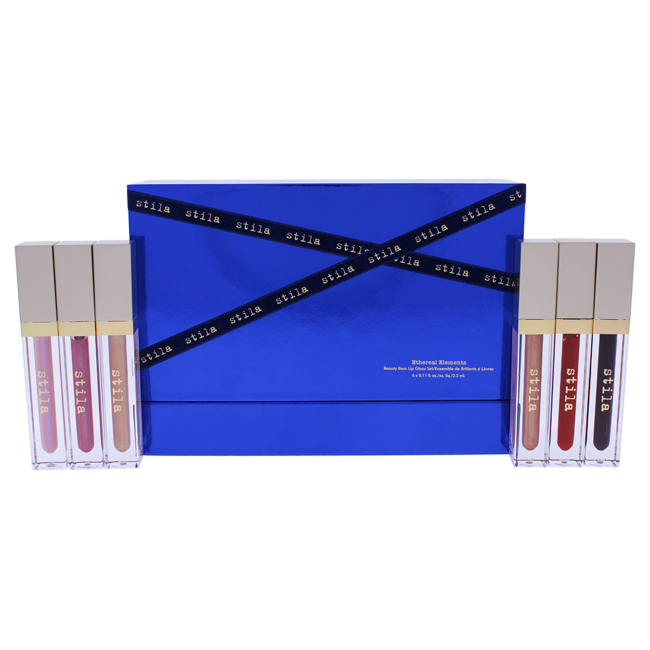I0095062 6 X 0.11 Oz Ethereal Elements Beauty Boss Lip Gloss Set For Women