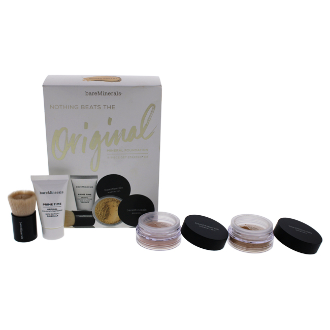 I0094966 Nothing Beats The Original Mineral - 07 Golden Ivory Foundation For Women - Set Of 4