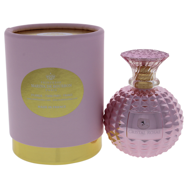 Princesse Marina De Bourbon I0095134 3.4 Oz Cristal Rosae Eau De Parfum Spray For Women