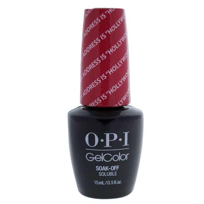 W-c-12551 0.5 Oz Gelcolor Soak-off Gel Lacquer - T31 My Address Is Hollywood Nail Polish For Women