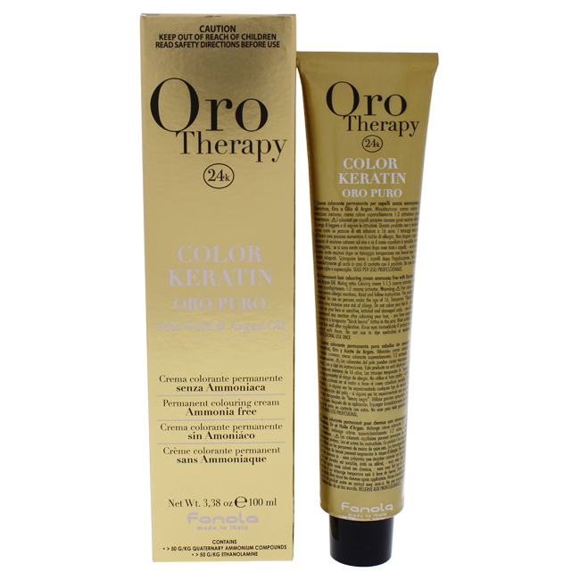 I0095769 3.3 Oz Oro Therapy Color Keratin - 9-00 Intense Very Light Blonde Hair Color For Unisex