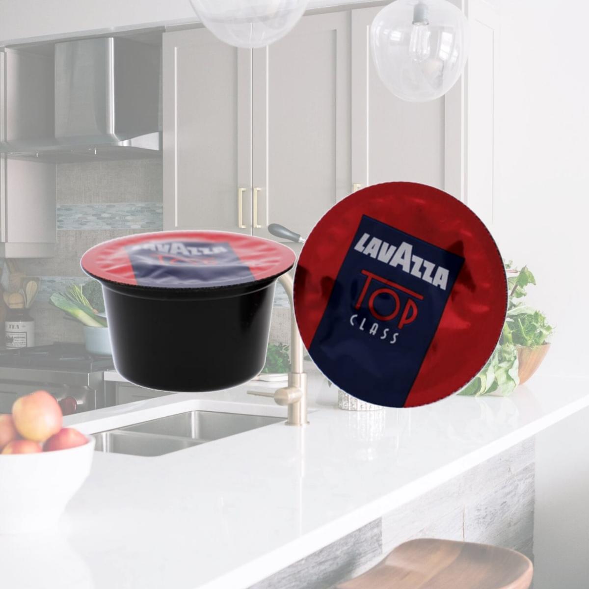 Picture of Lavazza I0100201 100 oz Blue Top Class Roast Ground Coffee Pods