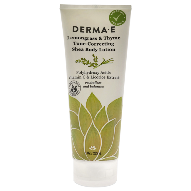UPC 843711366528 product image for Derma-E I0115779 8 oz Lemongrass & Thyme Tone-Correcting Shea Body Lotion for Un | upcitemdb.com