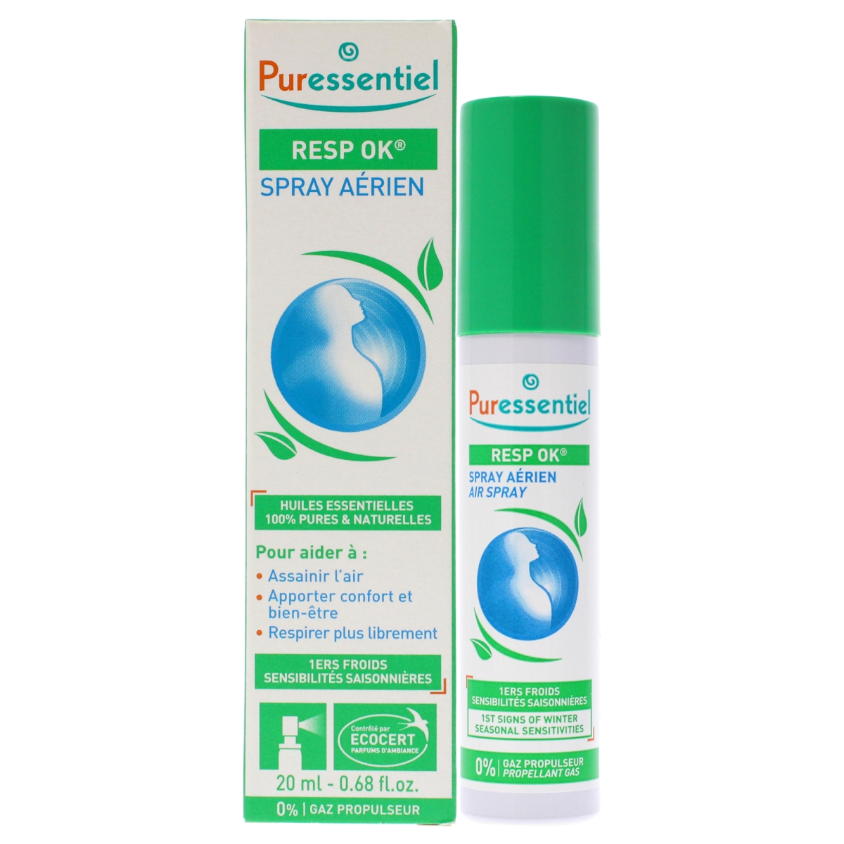 Puressentiel Respiratoire Spray Aerien aux 19 Huiles Essentielles 20 ml