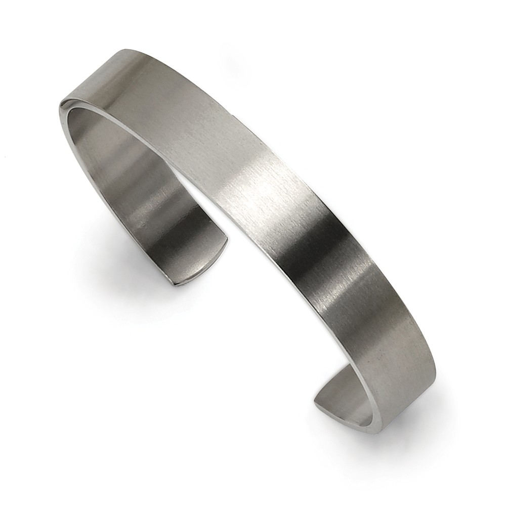 Srb261 Stainless Steel Brushed Cuff Bangle
