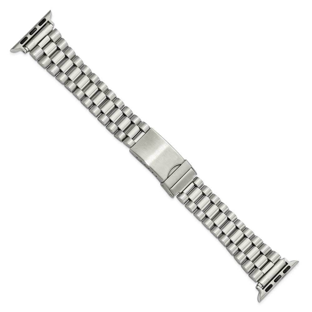 Picture of Finest Gold Gilden for Apple 38-40 mm Long President-Style Stainless Steel Watch Band