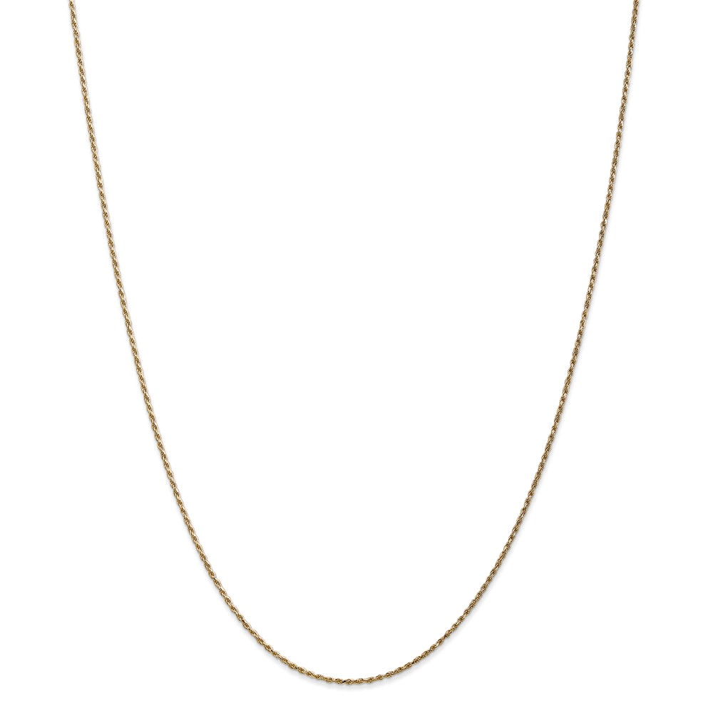 010l-16 1.15 Mm X 16 In. 14k Yellow Gold Machine Made Rope Chain