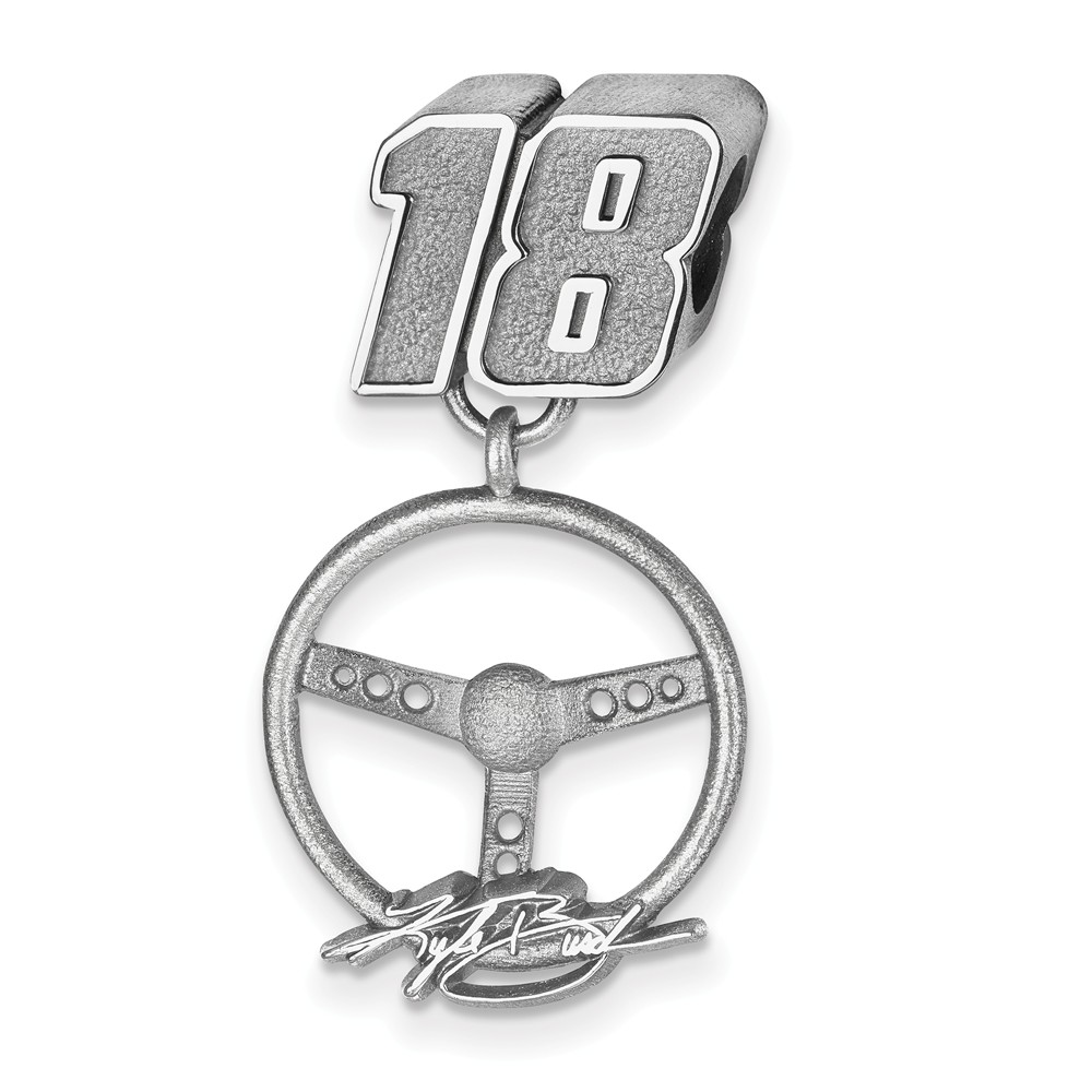Nas03418bd Sterling Silver Bead For Bracelet & Steering Wheel 18