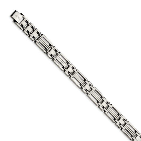 Tbb115-8.75 8.75 In. Titanium Polished Bracelet