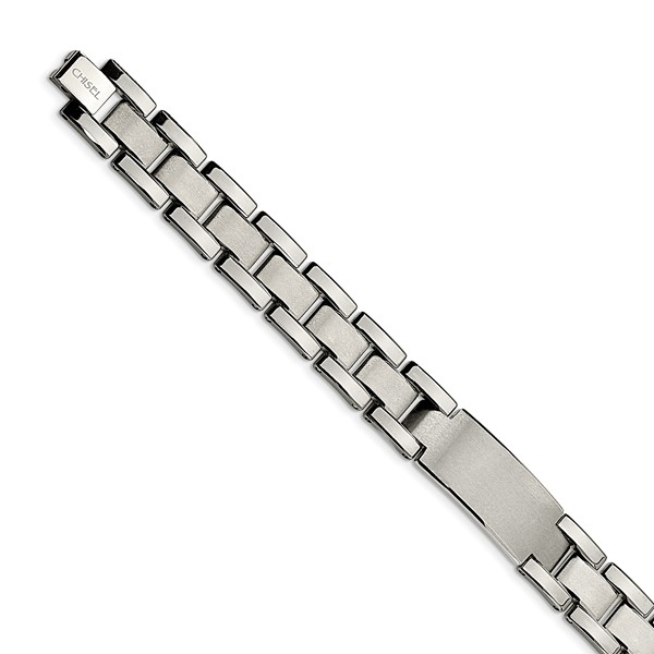 Tub105-8.5 8.5 In. Tungsten Brushed & Polished Bracelet