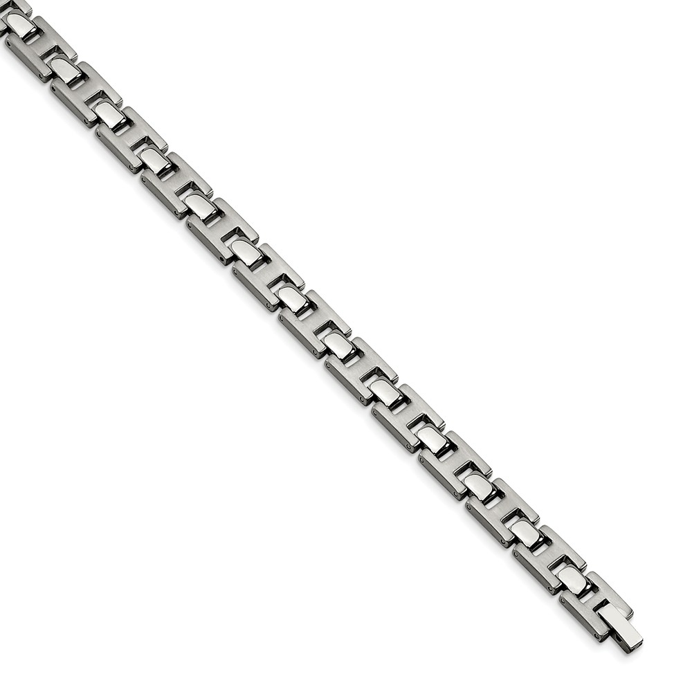 Srb102-8.5 8.5 In. Stainless Steel Brushed & Polished Bracelet