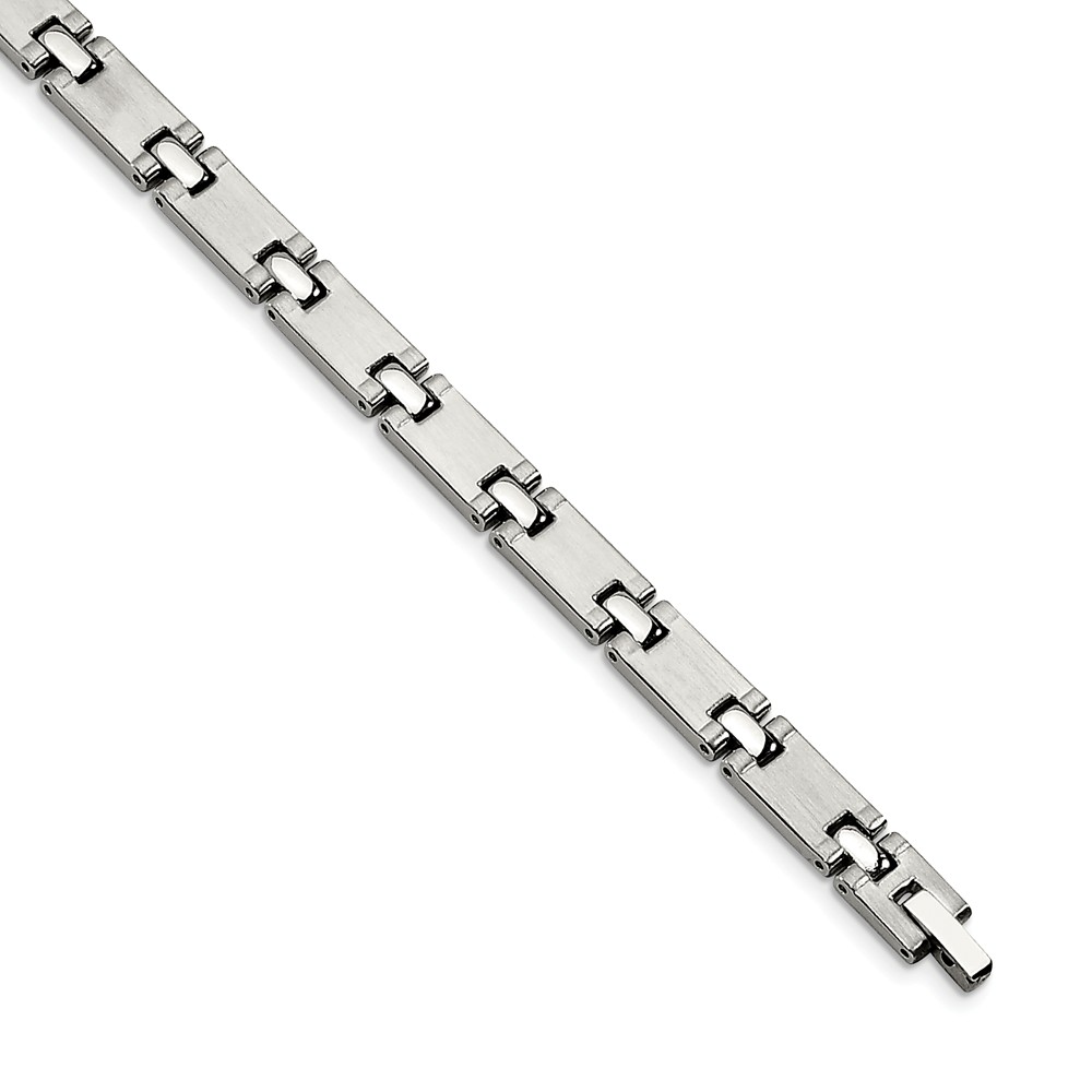 Srb103-8.5 8.5 In. Stainless Steel Brushed & Polished Bracelet