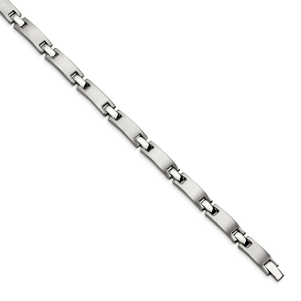 Srb107-8.5 8.5 In. Stainless Steel Brushed & Polished Bracelet