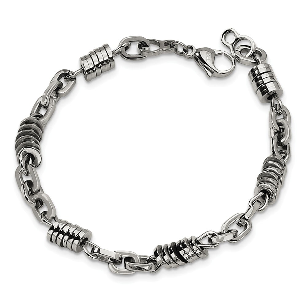 Srb161-9 9 In. Stainless Steel Polished Bracelet