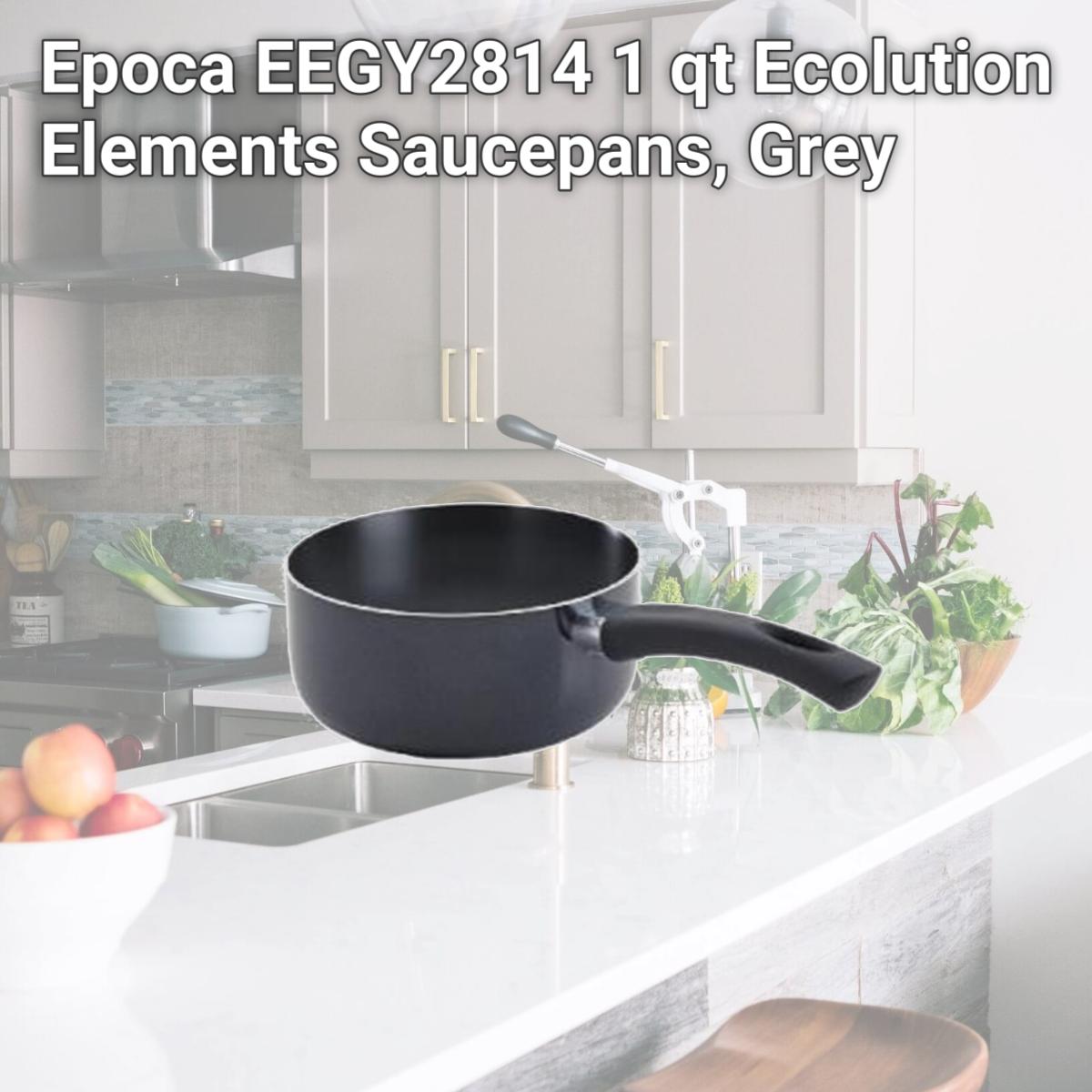 Picture of Epoca EEGY2814 1 qt Ecolution Elements Saucepans, Grey