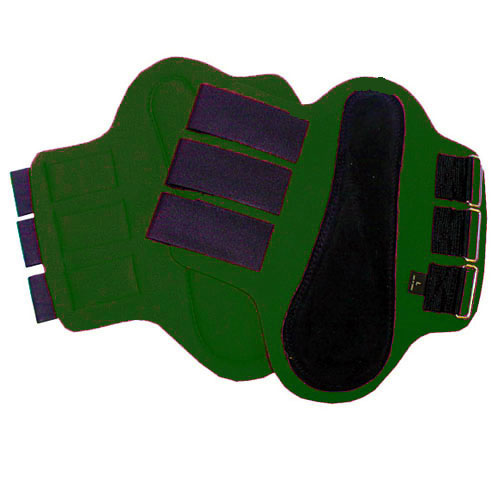 114264k Splint Boots With Black Patches, Large - Green