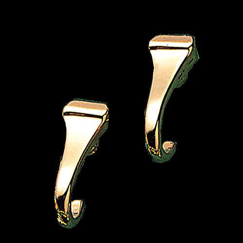 246235 Horseshoe Nail Earrings, Gold Plated