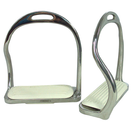 246017 4.75 In. Foot Free English Safety Stirrup Irons