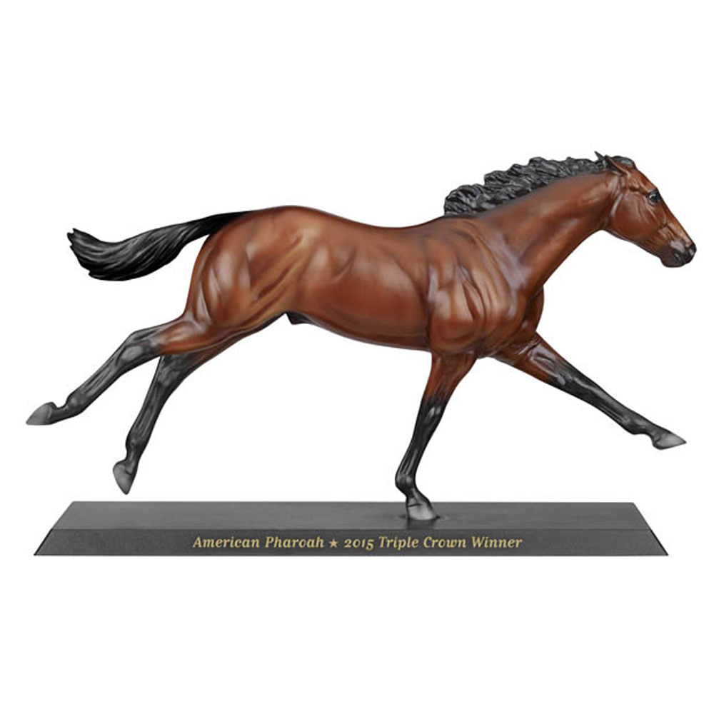 Bh1757 American Pharoah Triple Crown Winner Horse