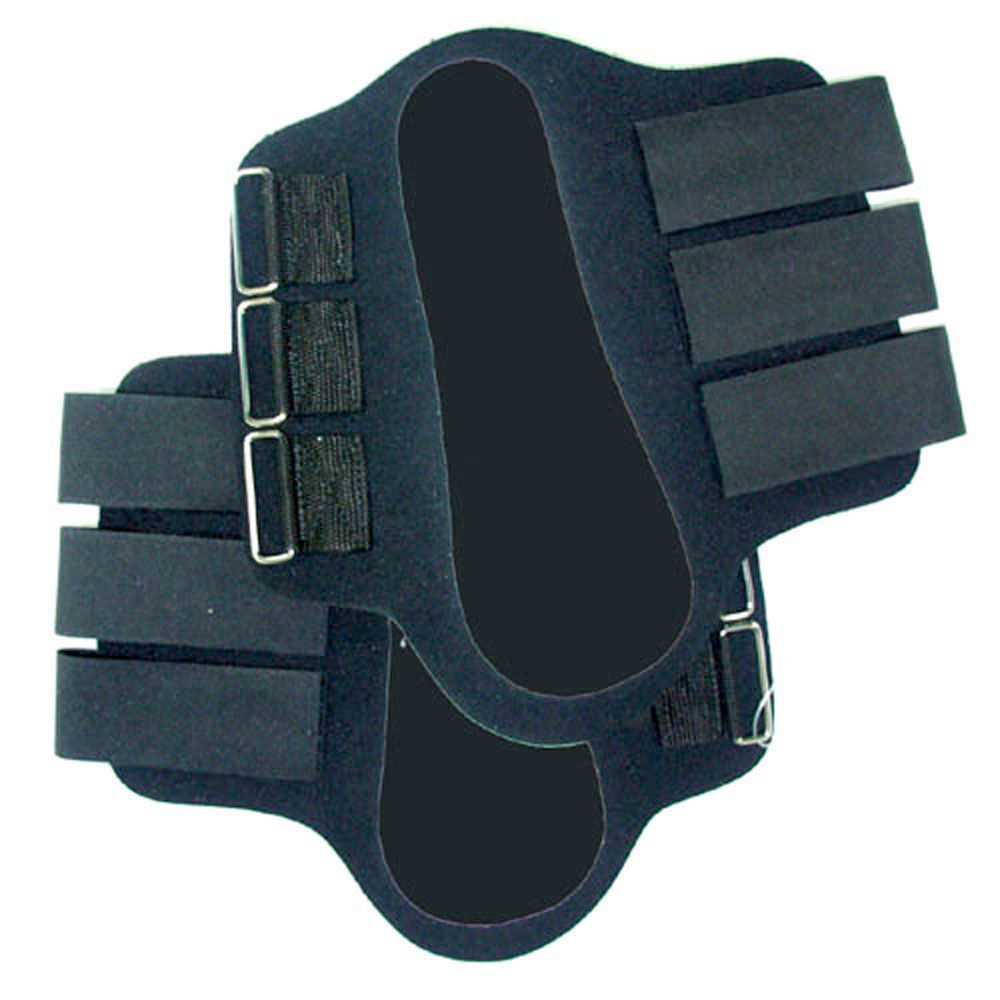 114281 Splint Boots With Black Patches For Draft Horse