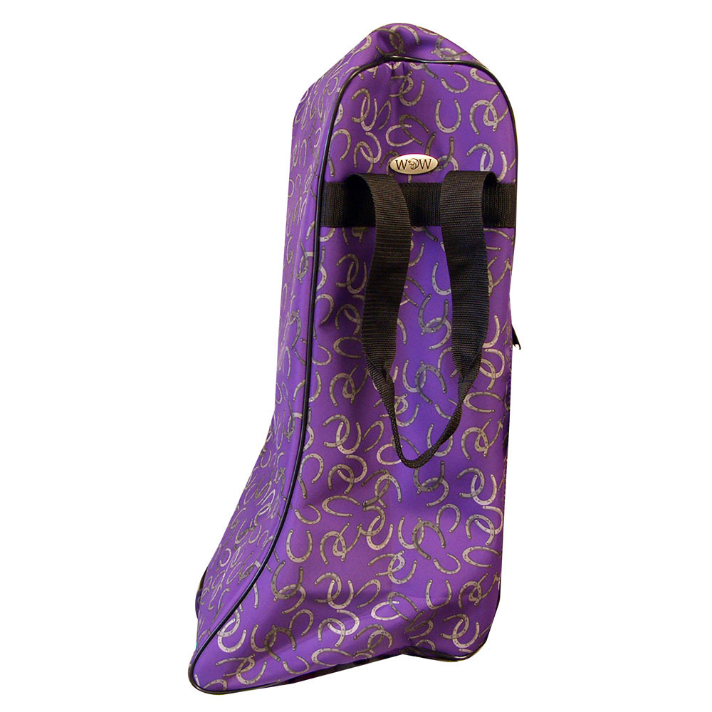 World Of Warcraft W1101pr Tall English Boot Bag, Purple