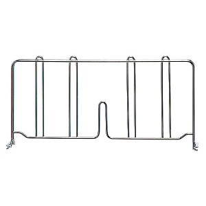 Wire Shelving Divider Stainless 18 In.