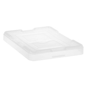 Dividable Grid Storage Container Cover - Clear