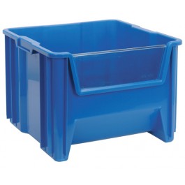 Plastic Storage Bin Clear Windows - Pack Of 2