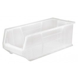 Quantum Storage QUS951CL Clear Plastic Storage Containers - 23.88 x 8.25 x 9 in.